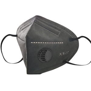 China New Product Ffp3 Mask 3m -  KN95 Face Mask 5-layers Black Color Breathable & Comfortable Safety Mask Efficiency≥95%, Protective Cup Dust Masks Against PM2.5 – Individually Wrapped (Black Mask) – AH-Center