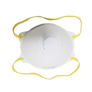 5 Layer White Cup Dust Safety Masks, Breathable Protection Dust Masks Indoor or Outdoor Use