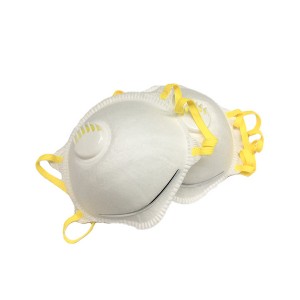 5 Layer White Cup Dust Safety Masks, Breathable...