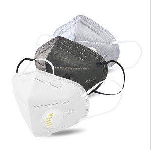 Adjustable disposable FFP2 face mask with valve