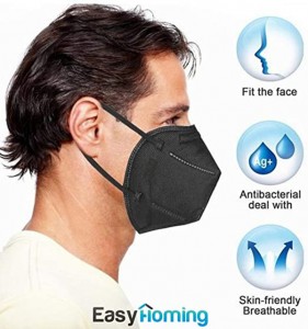 Disposable Face Mouth Covers Anti Pollution Non-Woven Breathable Face Masks Respirator