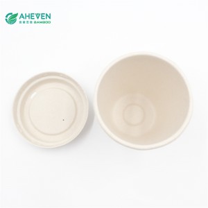 Wholesale Natural Color Bagasse Lid For Coffee Cup