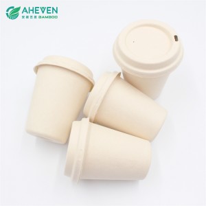 Lower Price Disposable 12 oz Sugarcane Coffee Cups with Customer Logo