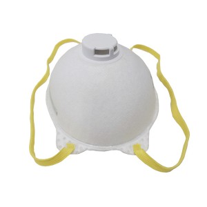 5 Layer White Cup Dust Safety Masks, Breathable Protection Dust Masks Indoor or Outdoor Use