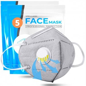 Ffp3 Mask Filters - FFP2 Folding Breathable Grey Face Mask for Women and Men Anti-irritant – AH-Center