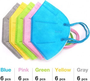 Colorful Comfortable Breathable Mascarillas KN95 Mask