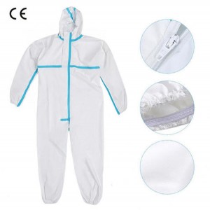 Disposable Protective Coverall Suit Isolation Suit for Staff Clothing,Non-Woven Clothing