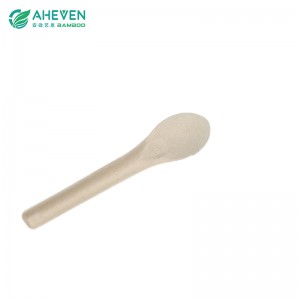 Easy to Use Hot Sale Bagasse Disposable Spoon Fork Knife Set