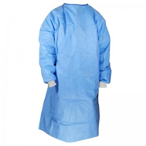 Reusable medical non woven gown waterproof surgical gowns