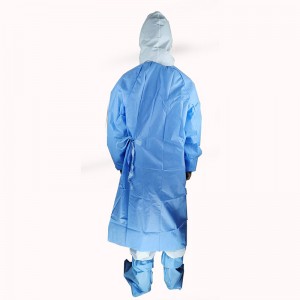 Reusable medical non woven gown waterproof surgical gowns