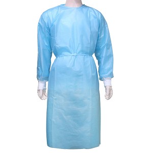 Disposable Protective Coveralls with Elastic Wrists