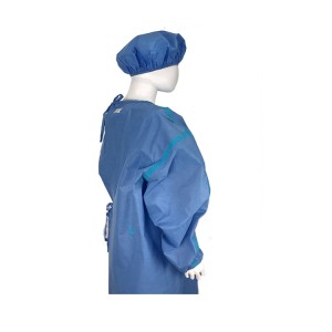 Reusable medical non woven gown waterproof surgical gowns