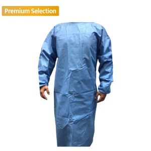 Reusable medical non woven gown waterproof surgical gowns