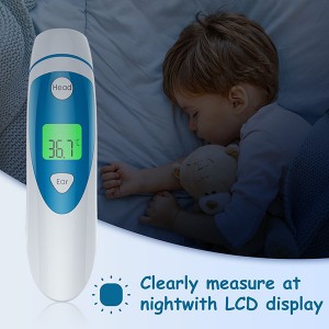 digital head thermometer for Baby with fda approved infrared thermometer