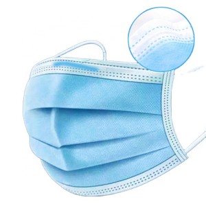 Factory Wholesale Non Woven Face Mask 3 layer Earloop Non Woven Disposable Mask