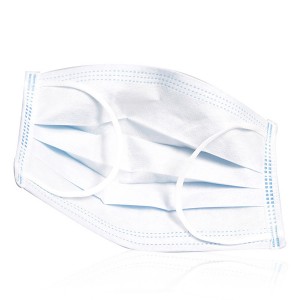 Factory Wholesale Non Woven Face Mask 3 layer Earloop Non Woven Disposable Mask