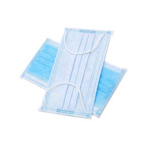 China Factory Driect Supply 3 layer  Non Woven Face Mask Earloop Non Woven Disposable Mask